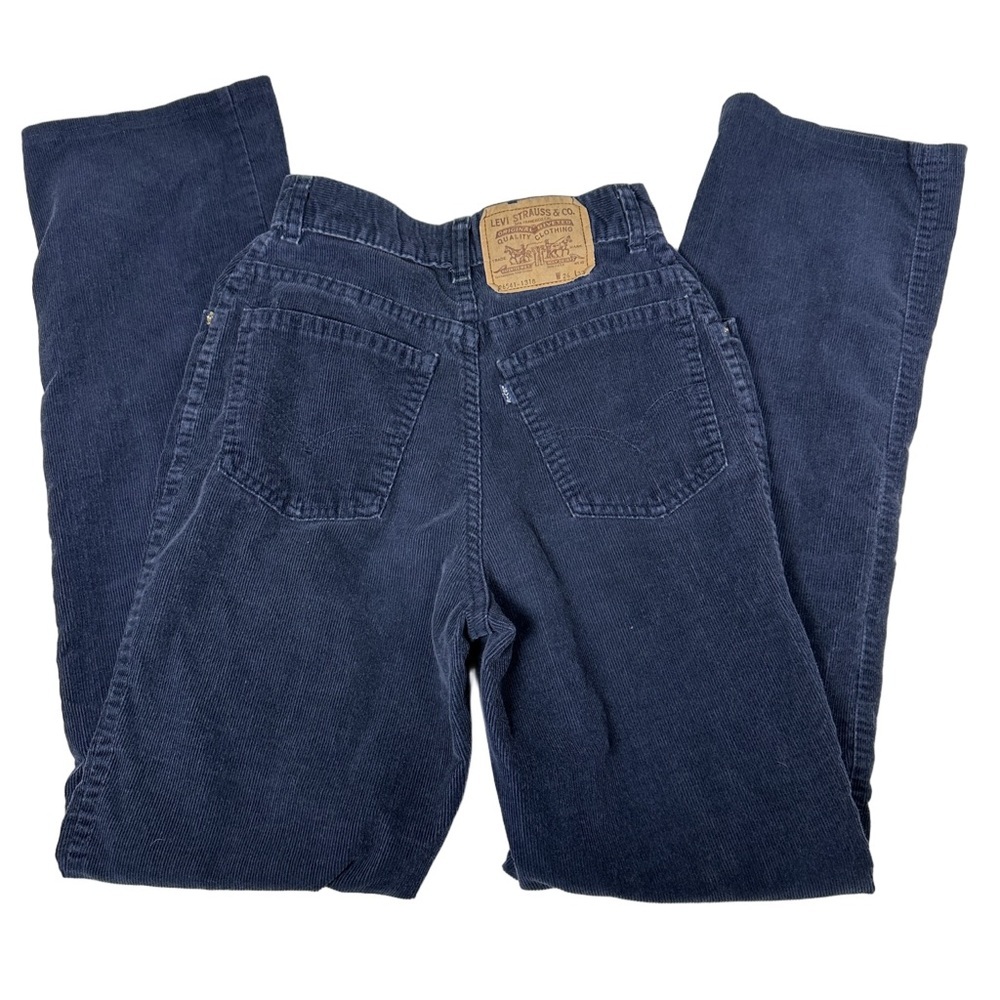 Levi’s corduroy Navy dark Blue vintage Jeans pants‎